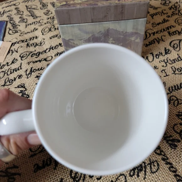 Faithfully yours Faith can move mountains cup with box - Picture 6 of 8